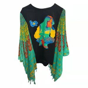 Upcycled Billie Eilish Tunic/Kimono Top